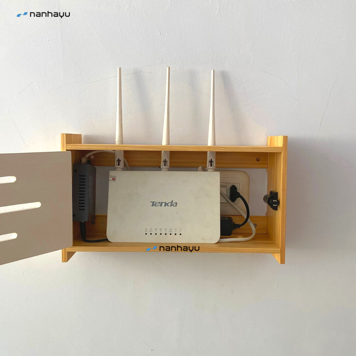 Jual Rak Router Wifi Dan Penutup Colokan Listrik Dinding - Rapi ...
