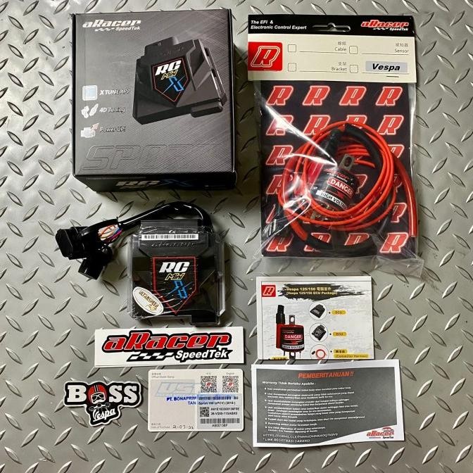 Jual ECU RACING ARACER SPEEDTEK RC MINI X + KOIL VESPA SPRINT PRIMA 3V ...