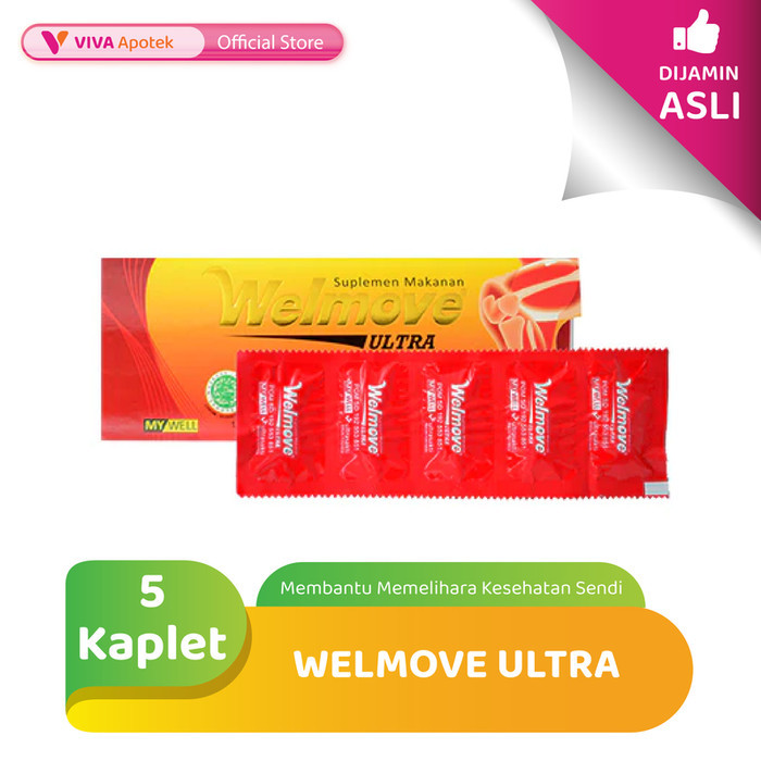 Welmove Ultra Membantu Memelihara Kesehatan Sendi (5 Kaplet)