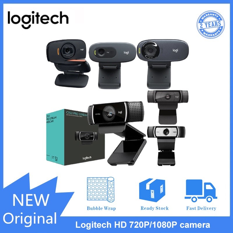 Jual (929-92)Logitech C922 Pro C270 C920 Pro HD Video Webcam, dengan ...