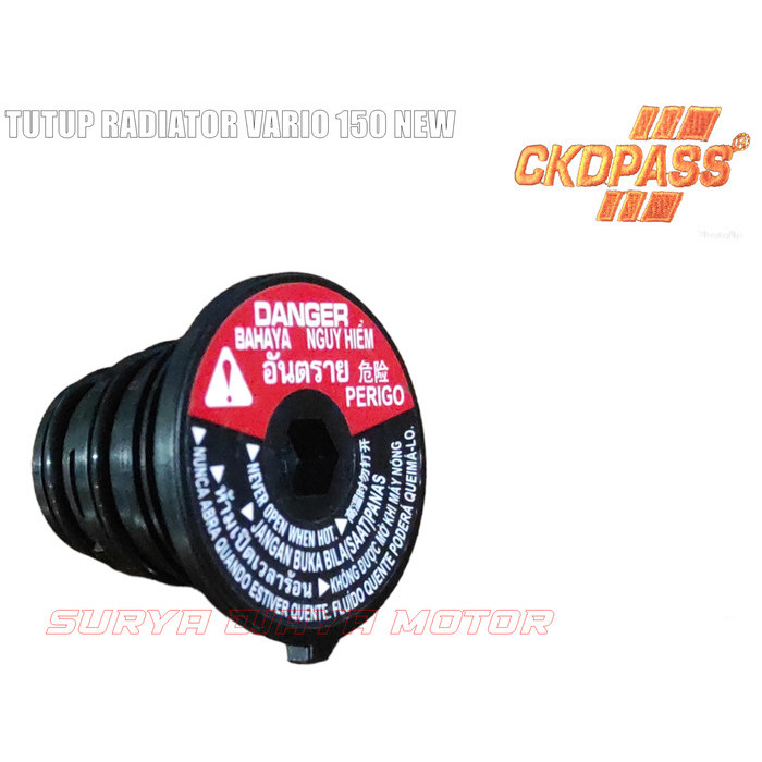 Jual Tutup Radiator Cap Comp Radiator Vario 125/150 Led Pcx Supra Gtr ...