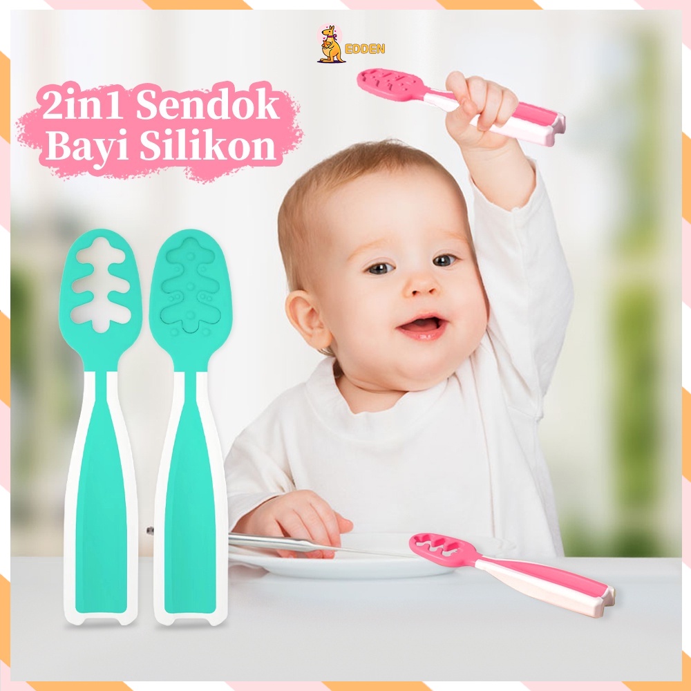 Jual OLABABY Feeding Spoon and Training Spoon - 2Pk - Sendok Makan Bayi -  Jakarta Barat - Home Cantik