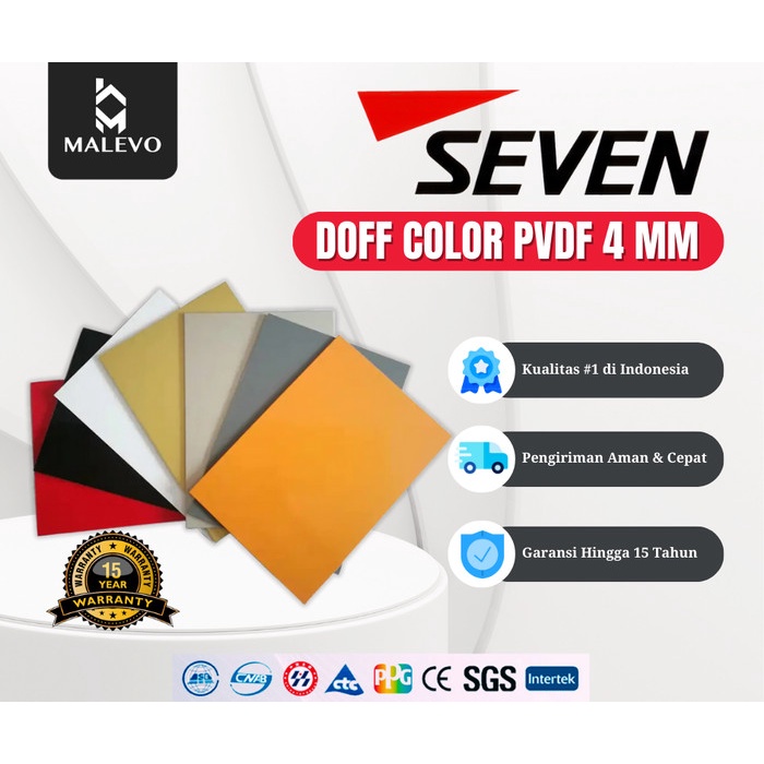 Jual Seven Acp Pvdf Mm Doff Alloy Mm Alumunium Composite Panel Shopee Indonesia