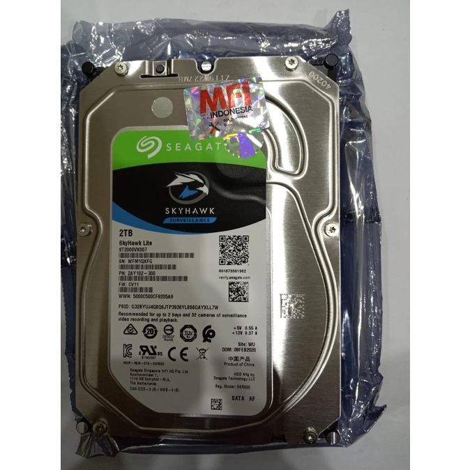 Jual Harddisk Tb Seagate Skyhawk Surveillance Mfi Years Shopee Indonesia