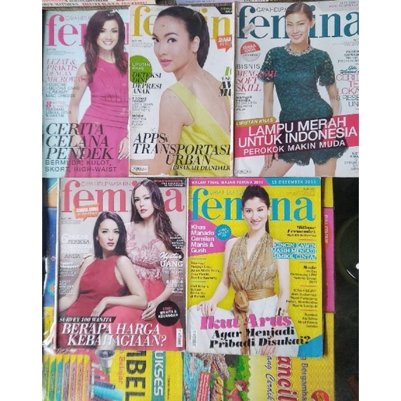 Jual Sale Majalah Femina Kartini Th Ke Atas Shopee Indonesia