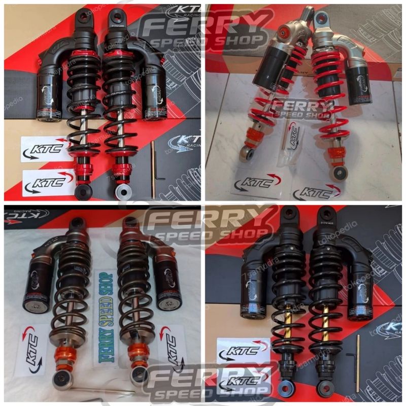 Jual Shockbreaker Ktc Racing Evo Klik Rebound 340mm 320mm / Shock Ktc ...