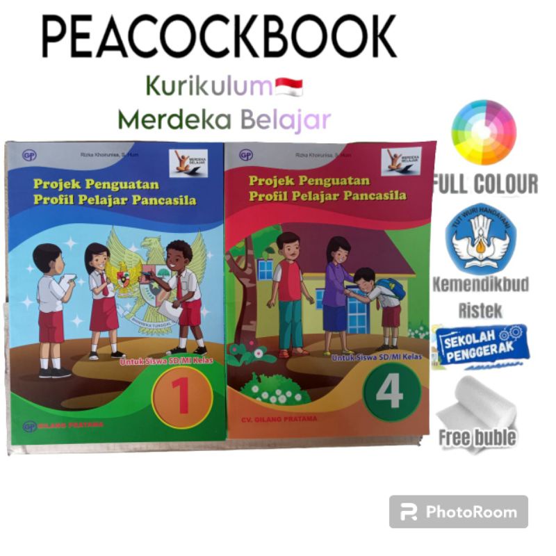 Jual Buku Terkait P5 Projek Penguatan Profil Pelajar Pancasila Sd Kelas 1 Dan 4 Kurikulum 8027