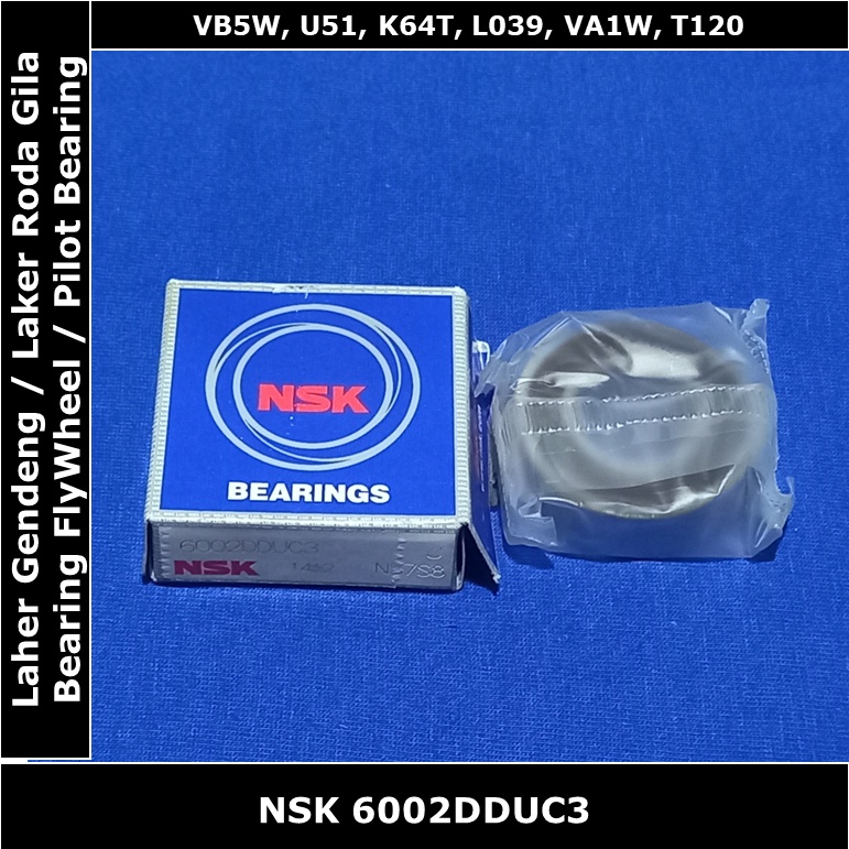 Jual Pilot Bearing Laher Flywheel Mitsubishi Kuda Diesel 2500 cc 4D56