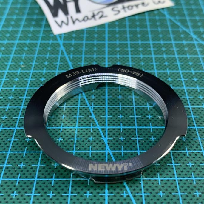 Jual Lens Adapter lensa L39 M39 LTM to LM Leica mount (lensa 50 75mm