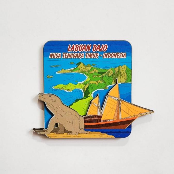 Jual Souvenir kulkas Labuan Bajo NTT Nusa Tenggara Timur