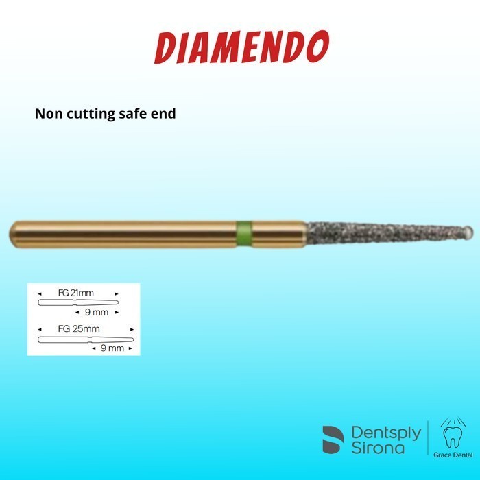 Jual Grace Diamendo Endo Bur Dental Safe Non Cutting End Dentsply