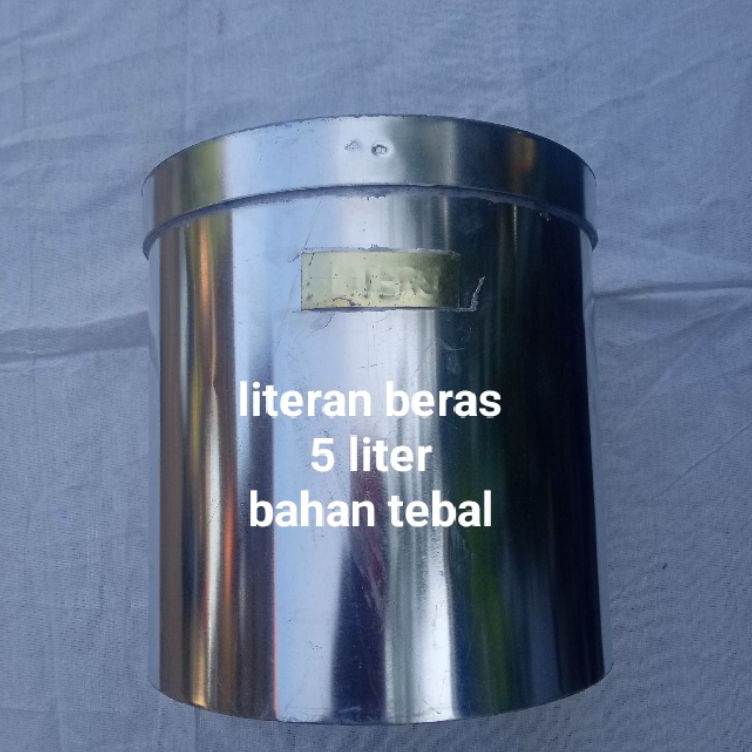 Jual Og Literan Berastakaran Beras Bahan Tebal Ukuran 5 Liter Ready Stock Shopee Indonesia 4600