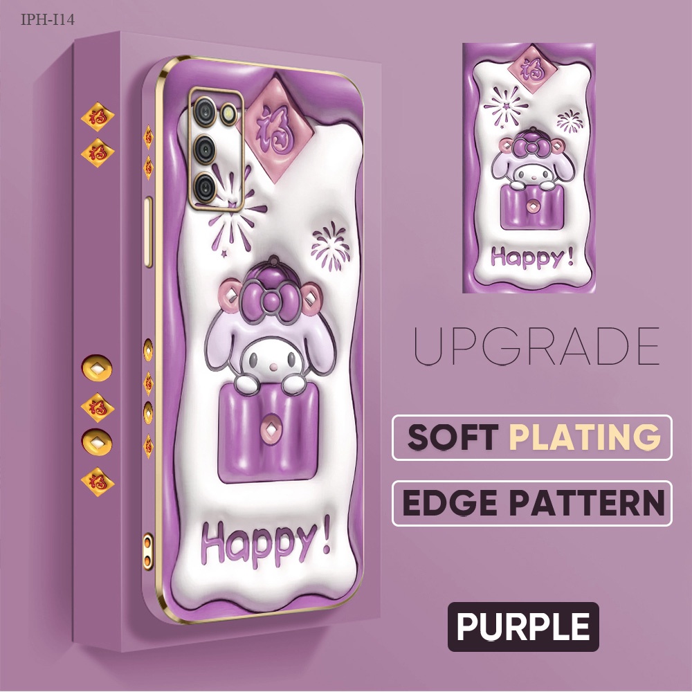 Jual Softcase Luxury Plating Design Casing Hp For Compitable With ...