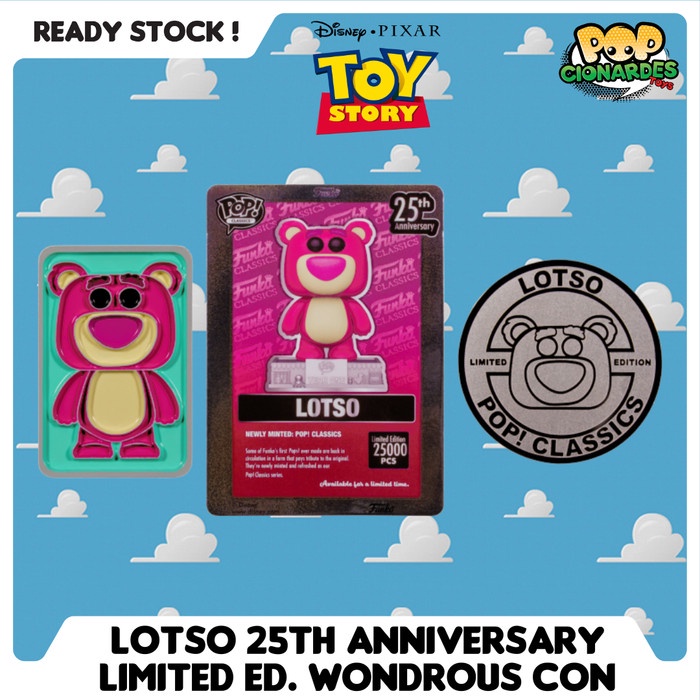 FUNKO - FUNKO POP! トイストーリー　ロッツォ　Funko25周年記念限定BOX Amazon.com: Funko Pixar Pop! Classics Lotso 25th Anniversary