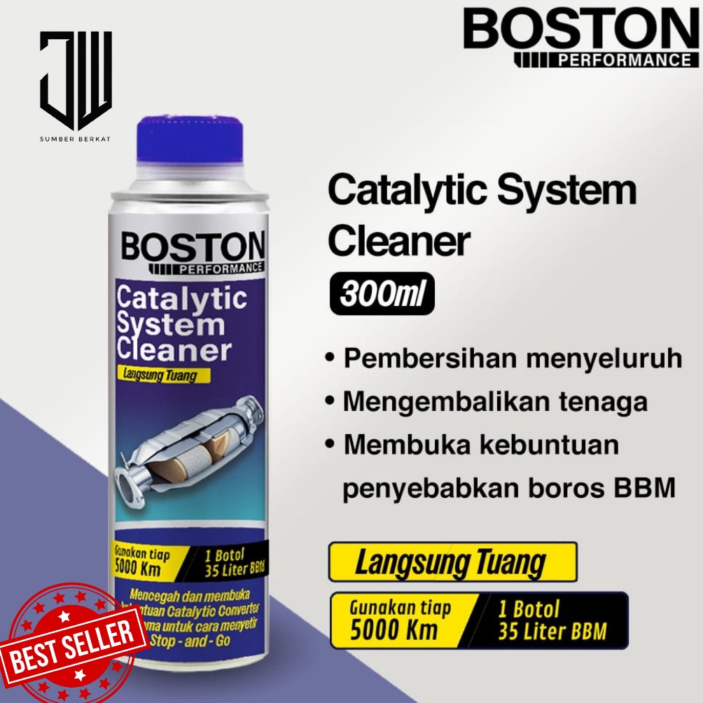 Jual Catalytic Converter System Cleaner BOSTON 300ml [ART. U6D2