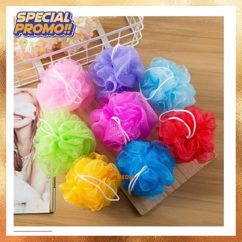 Jual Bath Sponge Besar 50Gr / Shower Puff / Spons Mandi | Shopee Indonesia