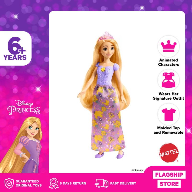 Jual Disney Princess Basic Doll Rapunzel - Mainan Boneka Anak Perempuan ...