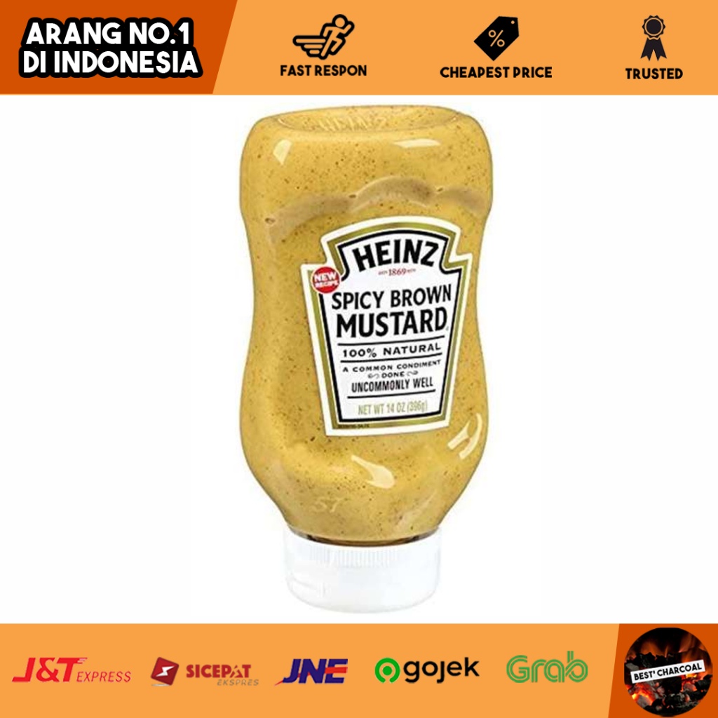 Jual Sauce Heinz Yellow Mustard Tomati Ketchup Spicy Brown Mustard