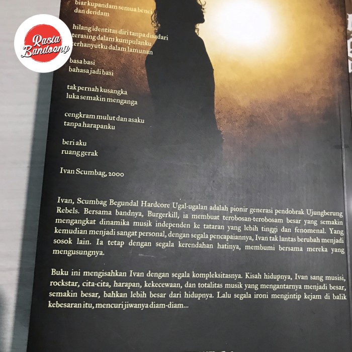 Jual MUST HAVE!! MY SELF SCUMBAG BASED ON TRUE STORY IVAN BURGERKILL