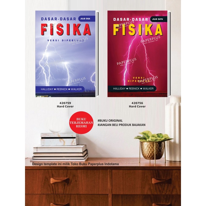 Jual MUST HAVE!! DASARDASAR FISIKA, JILID 2 / HC / HALLIDAY, RESNICK