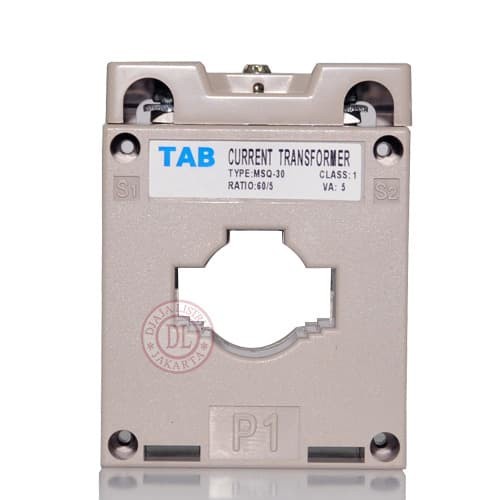 Jual Current Transformer 60/5A MSQ30 TAB - ORIGINAL - GROSIR | Shopee ...