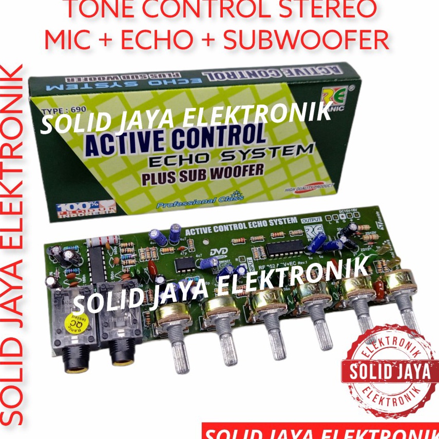 Jual BOOMING TONE CONTROL ECHO SUBWOOFER RANIC 690 TONE KONTROL DRAGON ...