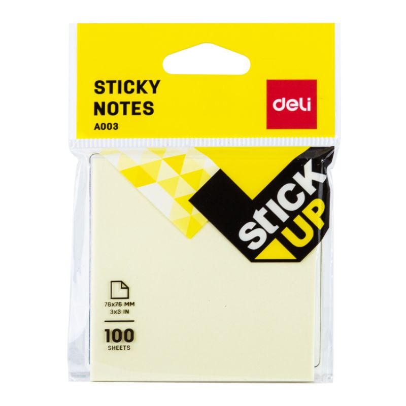 Jual Deli Memo tempel - Note Pad 76×76mm 3''x3