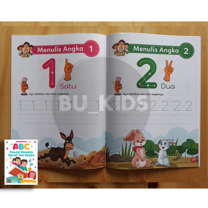 Jual BUKU ANAK TK PAUD - ABC PANDAI MENULIS HURUF DAN ANGKA | Shopee ...