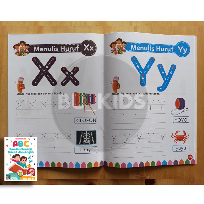 Jual BUKU ANAK TK PAUD - ABC PANDAI MENULIS HURUF DAN ANGKA | Shopee ...