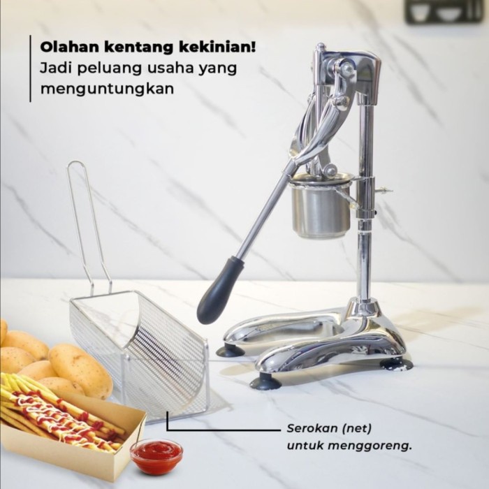 Jual Mesin Long Potato Net Long Potato Cutter Potong Kentang Panjang