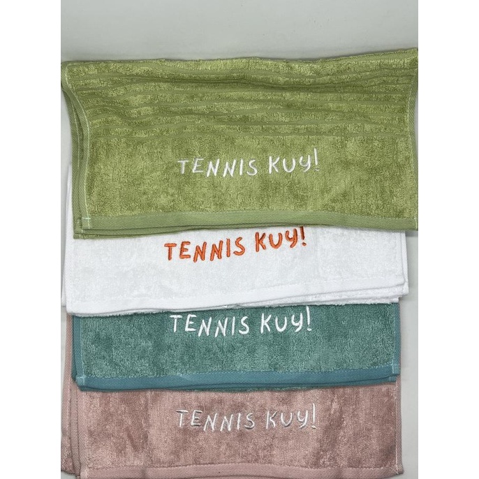 Jual Premium Embroidered Towel Tennis Kuy ( Anti Bacteria Towel
