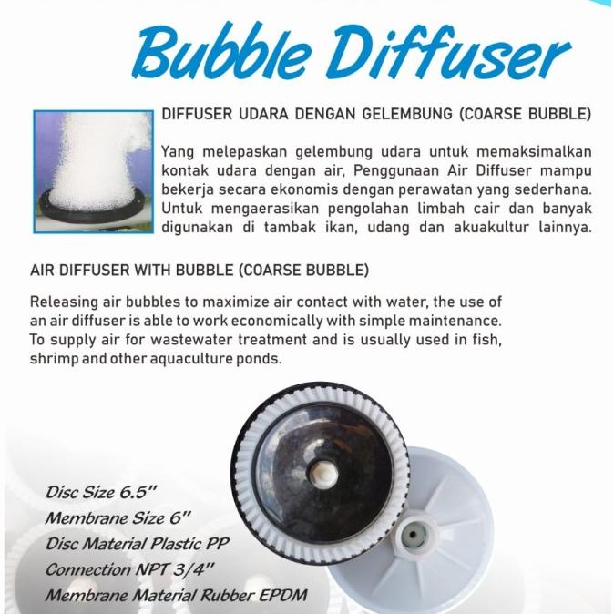 Jual New Sale Air Disc Coarse Bubble Diffuser 6Inch Limited Edition ...
