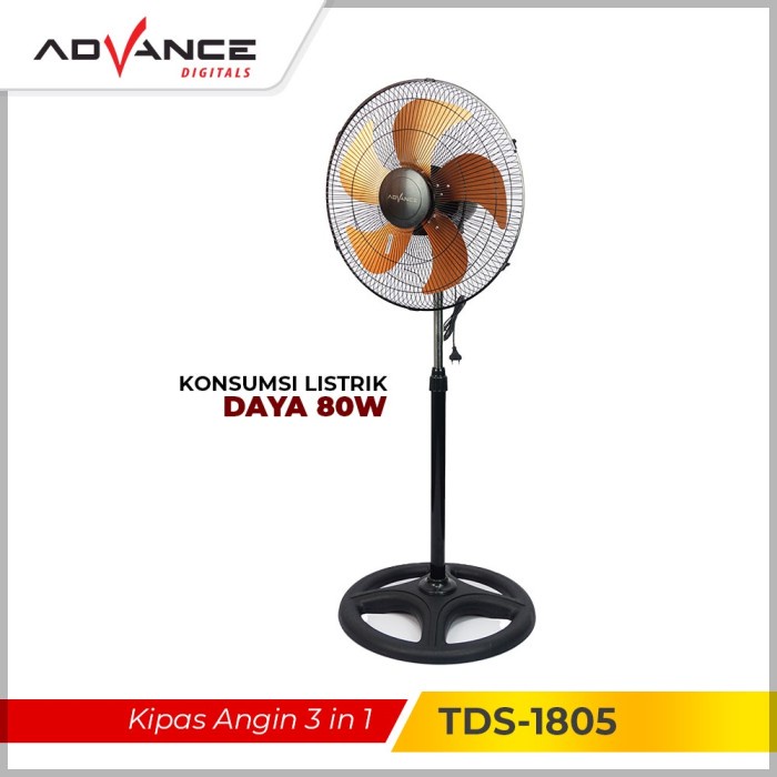 Jual Advance Kipas Angin In Stand Desk Wall Tds Kipas Angin