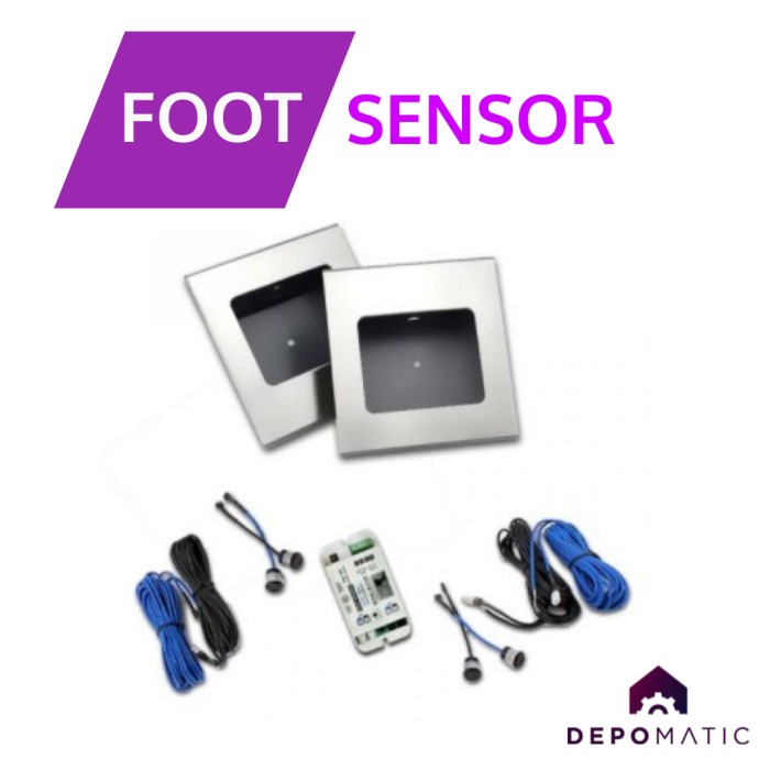 Jual Foot Sensor Kaki Double Pembuka Pintu Otomatis Automatic Sliding ...