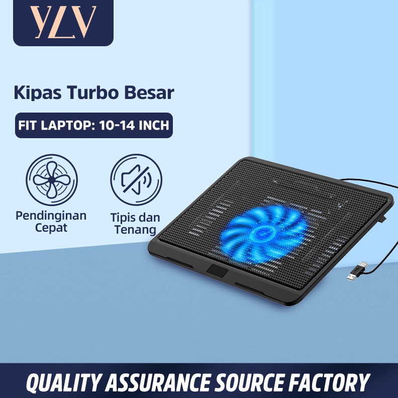 Jual Model Baruylv Cooling Pads Kipas Fan Pendingin Laptop Portable Cooler Pad Laptop Komputer