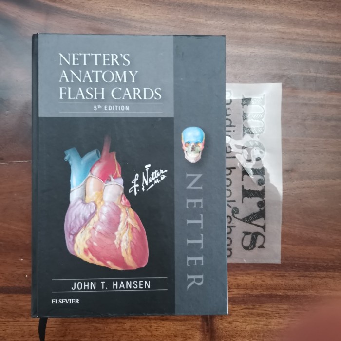 Jual Netter Anatomy Flash Card Shopee Indonesia