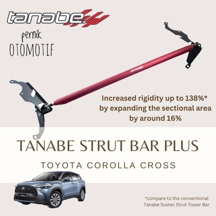 Jual Toyota Corolla Cross CHR CHR Strutbar Tanabe Stabiliser FrontBar