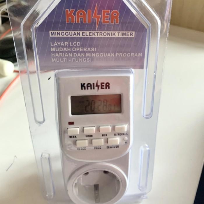 Jual Stop Kontak Timer Listrik Digital Otomatis Kaiser Shopee Indonesia