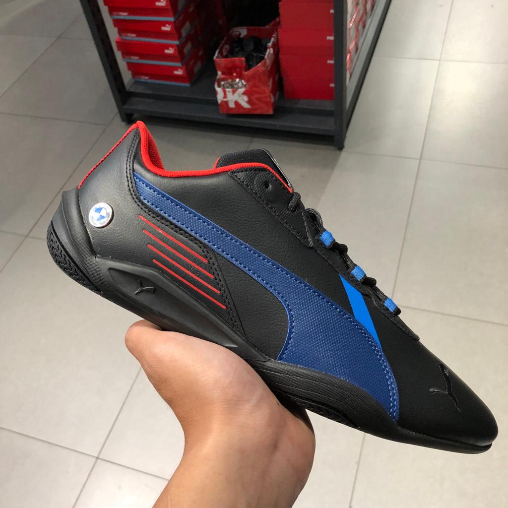 Jual Sepatu Sneaker Bmw Mms R-Cat Machina Black-Estate 307102 01 ...