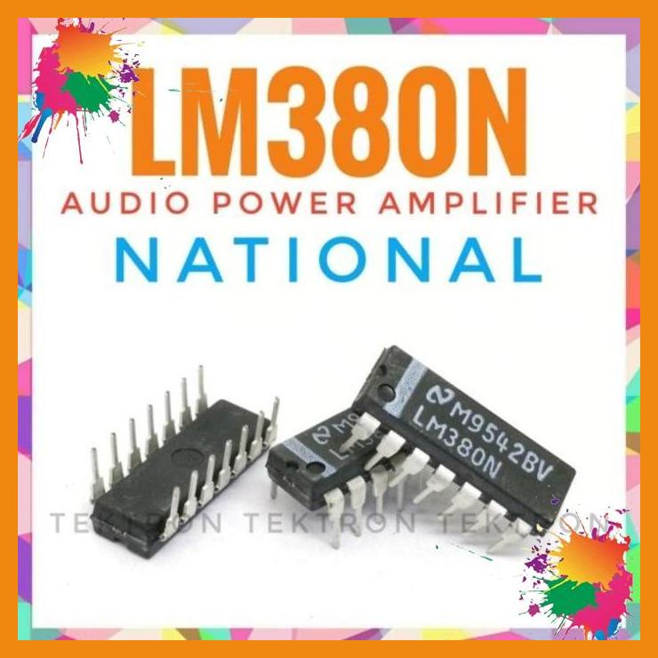 Jual lm380n lm380 audio power amplifier ic original national ...