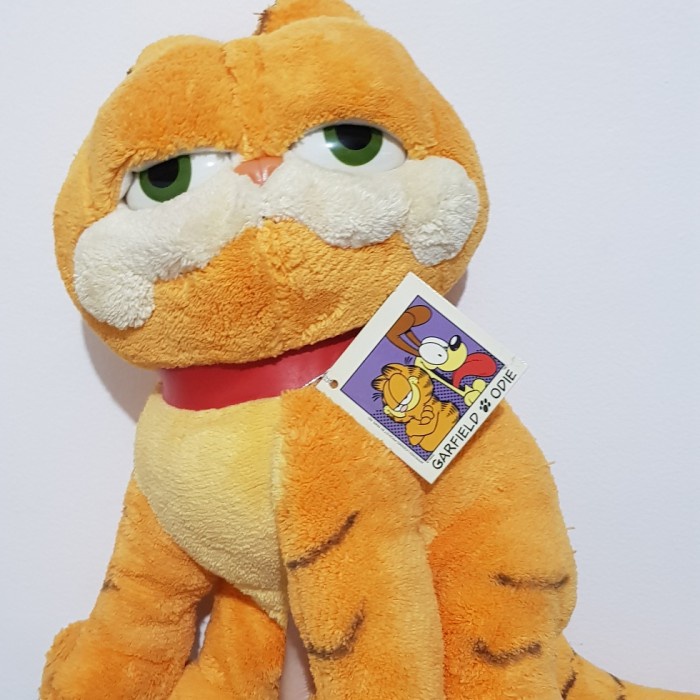 Jual New Ori Boneka Garfield Sitting Down Original Terbatas Shopee