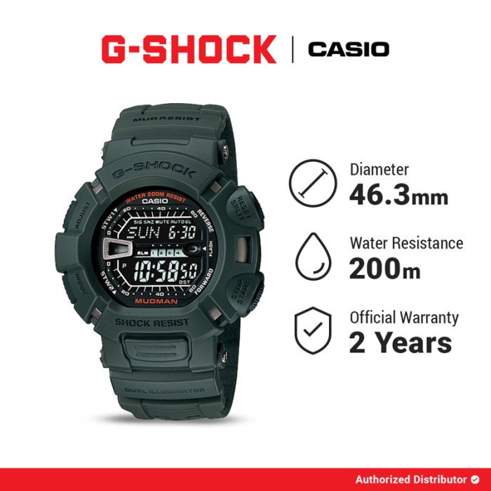 Harga jam g shop shock g 9000 mudman