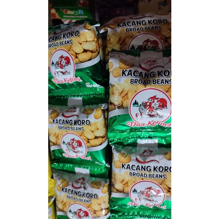 Jual KACANG KORO DUA KELINCI RENCENG ISI 10 PCS / KORO PEDAS / KORO