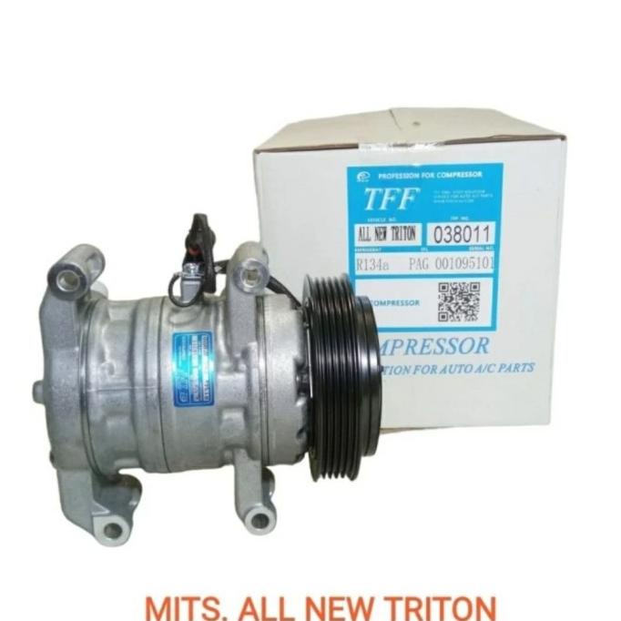 Jual KOMPRESSOR COMPRESSOR AC MITSUBHISI ALL NEW TRITON TFF | Shopee ...