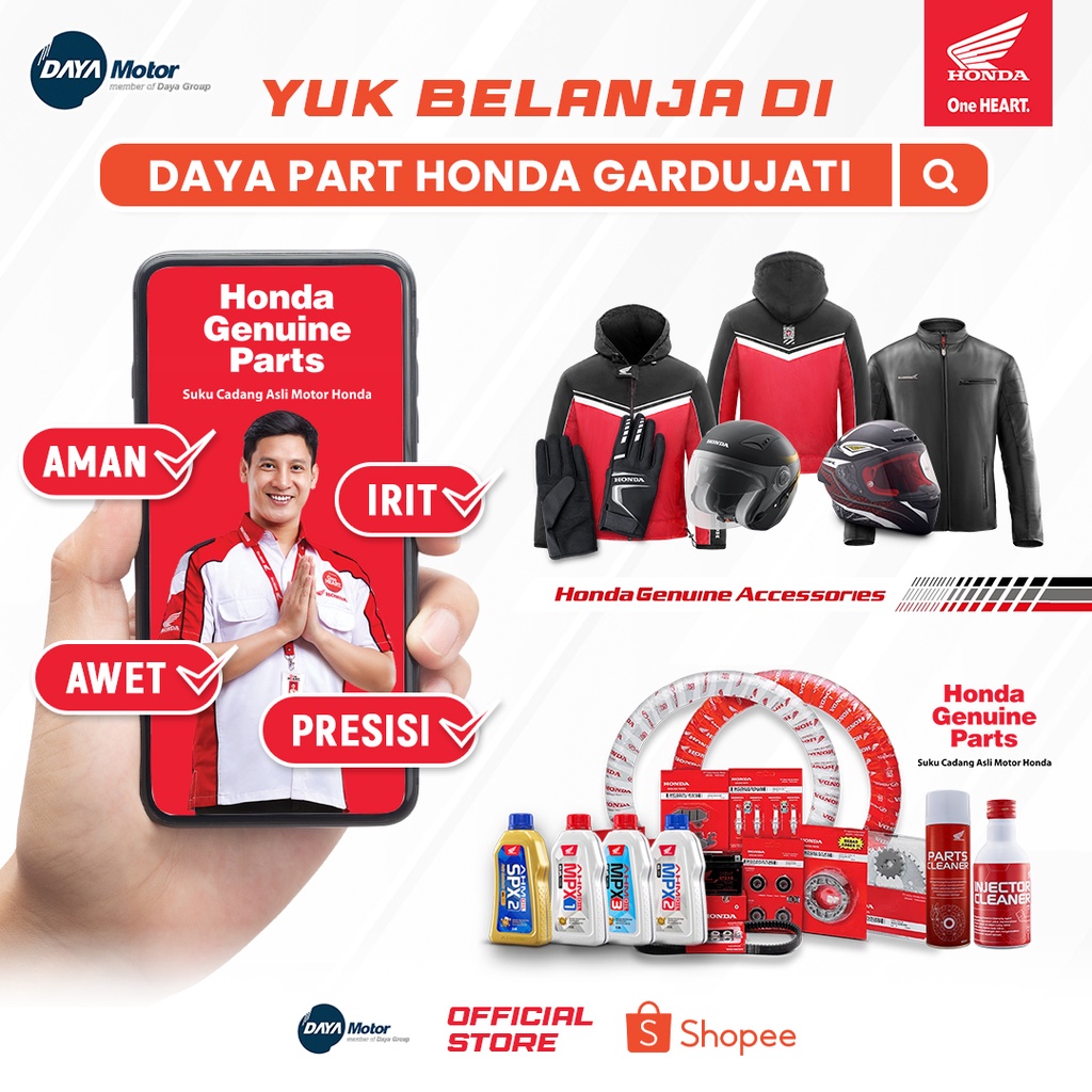 Jual 51490KRM852 Seal Shock Depan HONDA ADV 150, SUPRA GTR, MEGAPRO New