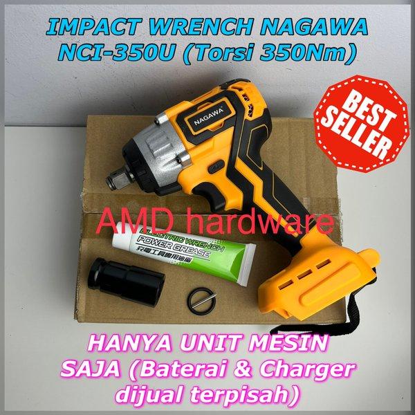 Jual Nci U Bor Impact Wrench Cordless Brushless Nagawa Nm Hanya Unit Mesin Shopee Indonesia