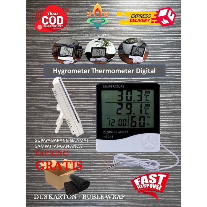 Jual Alat Pengecek Suhu Ruangan Terbaik Htc 2 Thermometer Digital