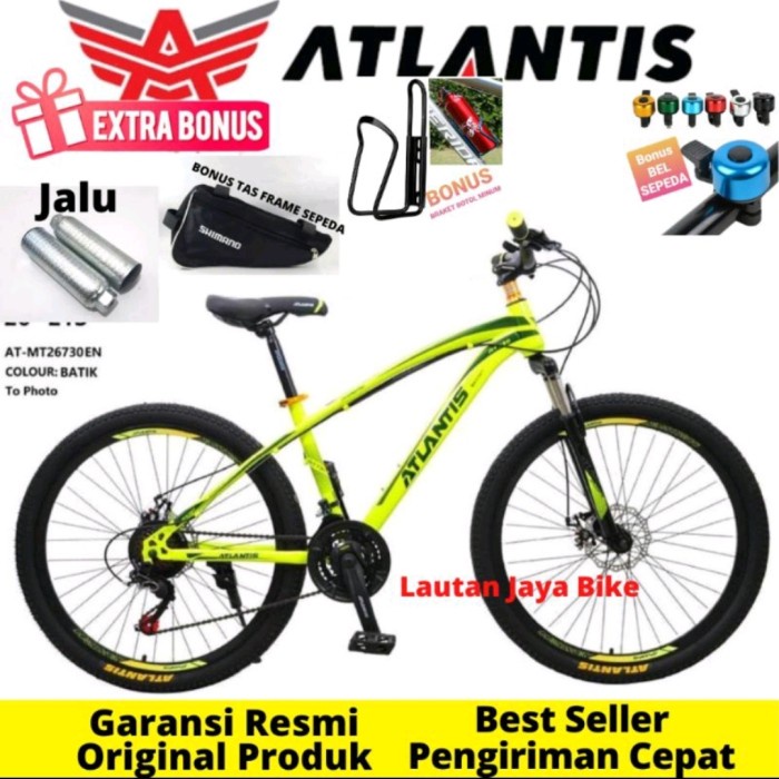 Jual Sepeda Gunung Mtb Atlantis Rem Cakram New Shopee Indonesia