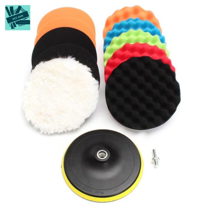 Jual ```````] BUSA SPONGE 1 SET ALAT POLES POLISH BODY MOTOR MOBIL 10 ...