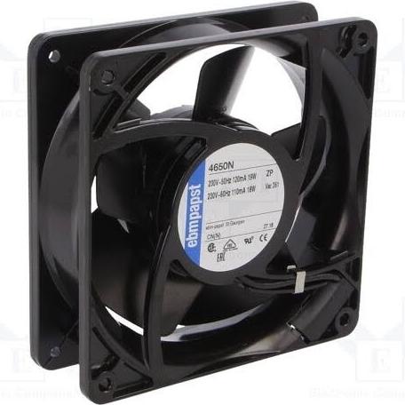 Jual 4650N EBM-PAPST AXIAL FAN 119X119X38MM 230VAC | Shopee Indonesia